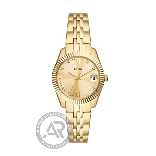 FOSSIL Scarlette Gold Tone Stainless Steel Bracelet