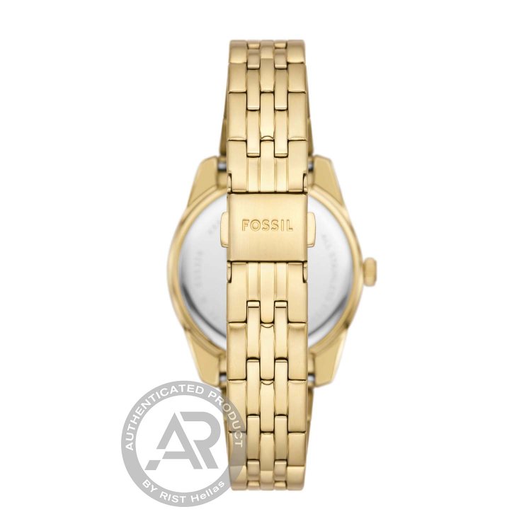 FOSSIL Scarlette Gold Tone Stainless Steel Bracelet