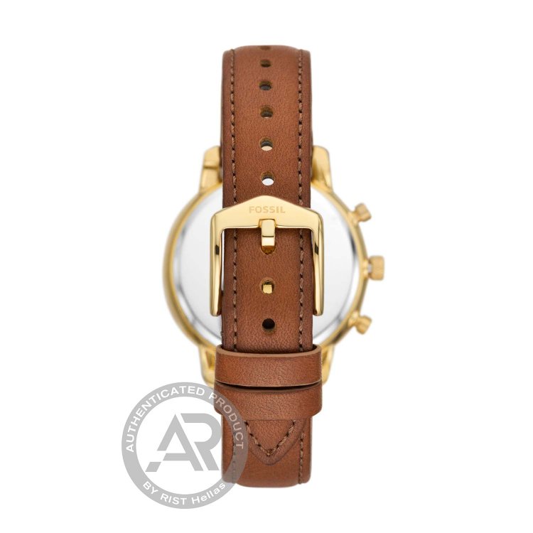 FOSSIL Neutra Chronograph Brown Leather Strap