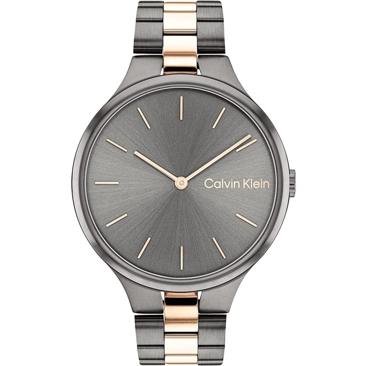 CALVIN KLEIN TIMELESS LINKED Two-Tone Stainless Steel Bracelet