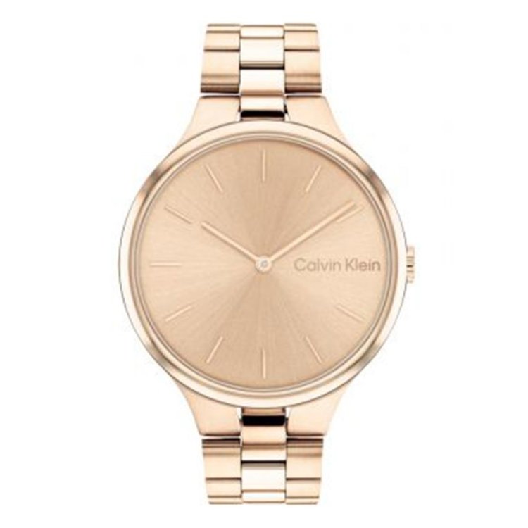 CALVIN KLEIN TIMELESS LINKED Rose Gold Stainless Steel Bracelet