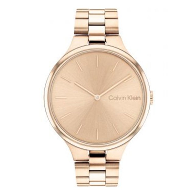CALVIN KLEIN TIMELESS LINKED Rose Gold Stainless Steel Bracelet