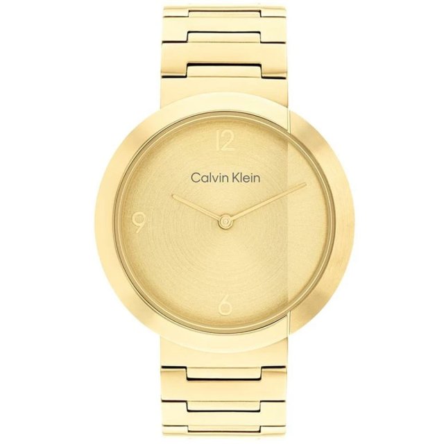 CALVIN KLEIN ECCENTRIC Gold Stainless Steel Bracelet