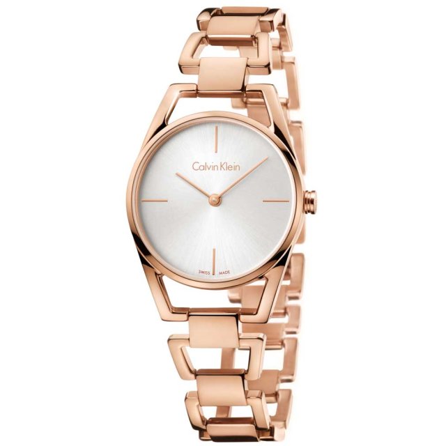 CALVIN KLEIN DAINTY Rose Gold Stainless Steel Bracelet