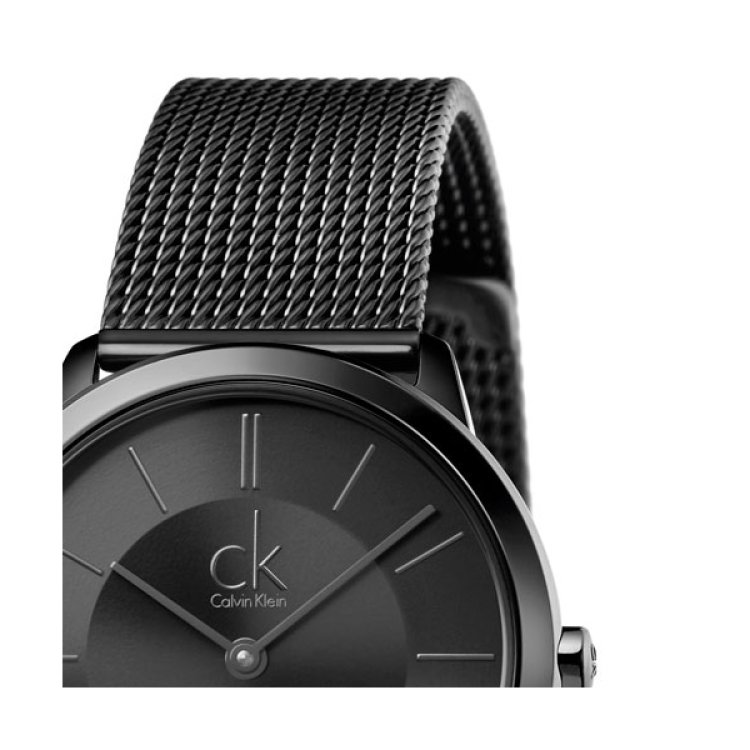 CALVIN KLEIN MINIMAL Black Stainless Steel Bracelet