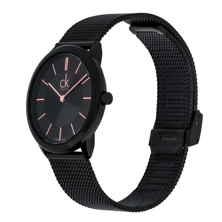 CALVIN KLEIN MINIMAL Black Stainless Steel Bracelet