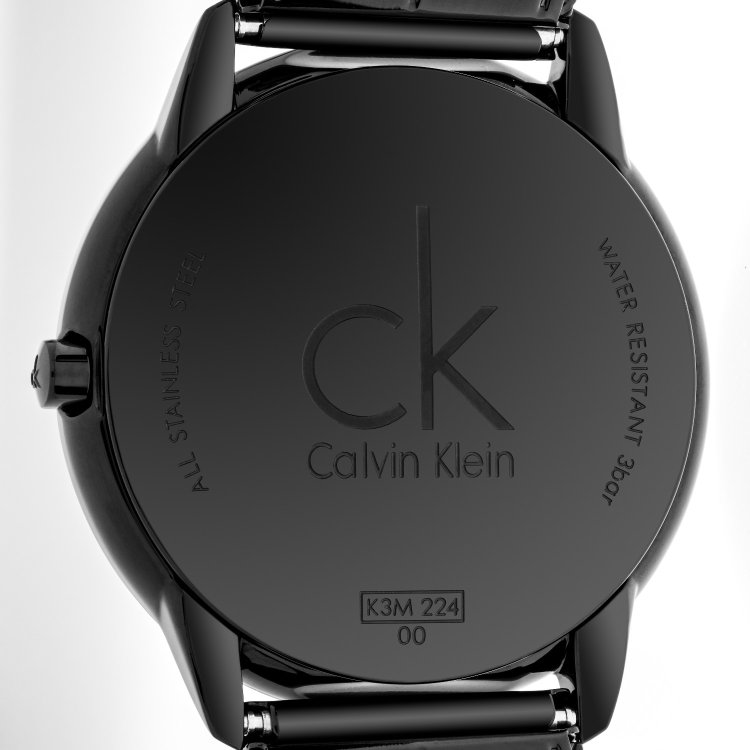 CALVIN KLEIN MINIMAL Black Stainless Steel Bracelet