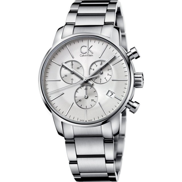 CALVIN KLEIN CITY Chrono Stainless Steel Bracelet