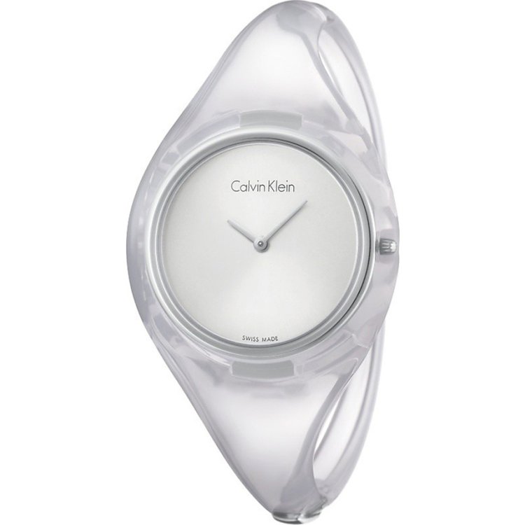 CALVIN KLEIN PURE Bangle Transparent Plastic