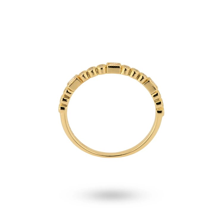 24KAE Ring with Stones