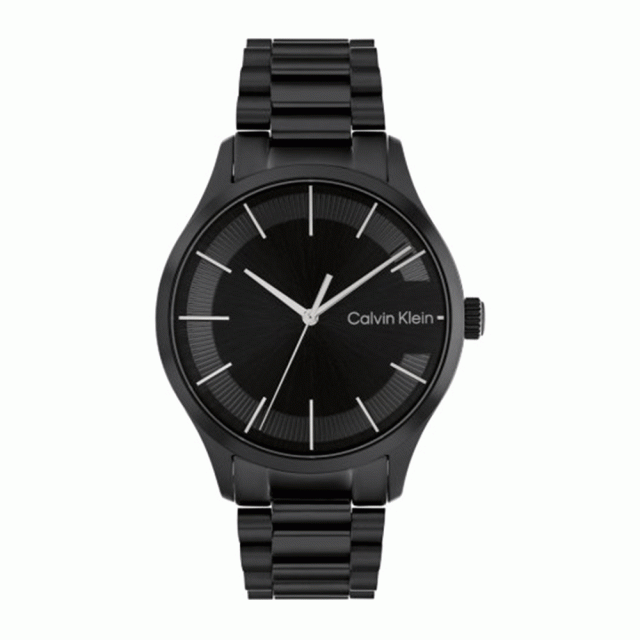 CALVIN KLEIN ICONIC Black Stainless Steel Bracelet