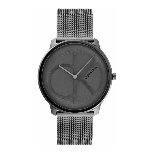 CALVIN KLEIN ICONIC Gray Stainless Steel Bracelet