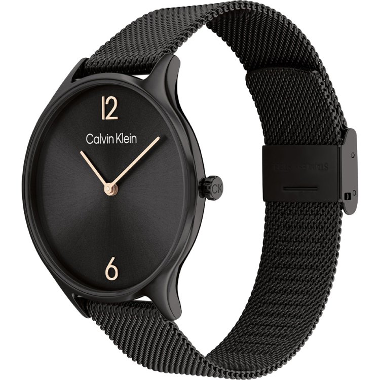 CALVIN KLEIN TIMELESS Black Stainless Steel Bracelet