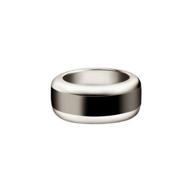 CALVIN KLEIN RING EBONY Bicolor Stainless Steel & Black PVD