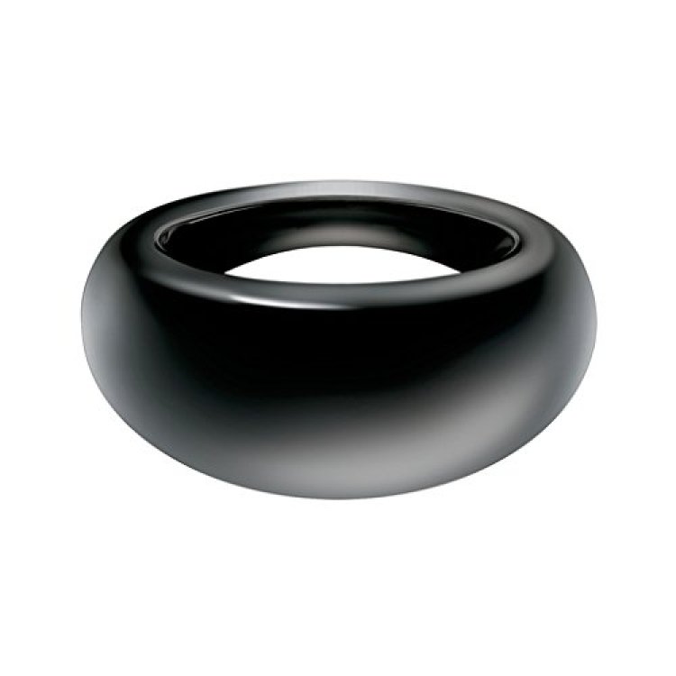 CALVIN KLEIN RING ELLIPSE Black PVD Stainless Steel