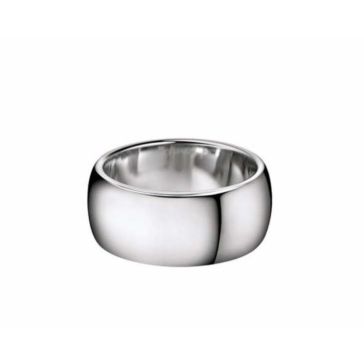 CALVIN KLEIN RING MENS Stainless Steel Wide Band