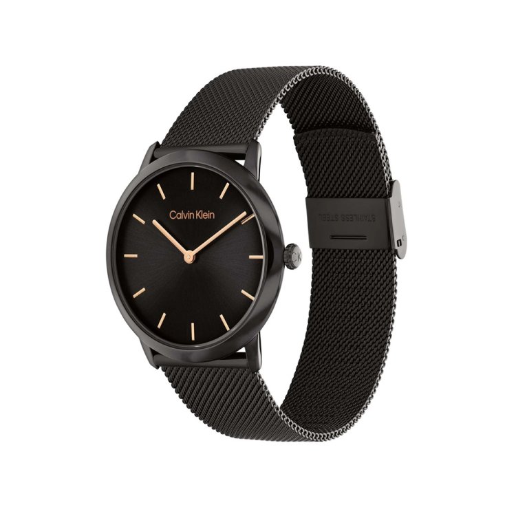 CALVIN KLEIN EXCEPTIONAL Black Stainless Steel Bracelet