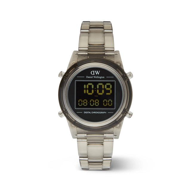 DANIEL WELLINGTON Retro Light Grey Bio-based Plastic Strap 