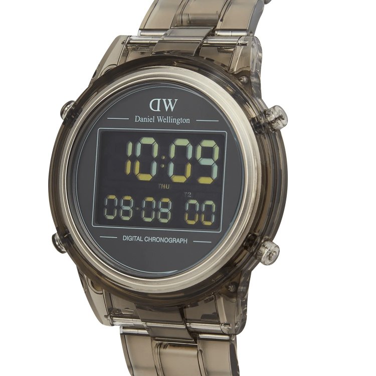 DANIEL WELLINGTON Retro Light Grey Bio-based Plastic Strap 