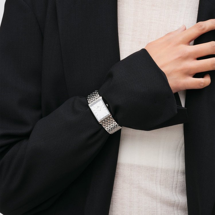 DANIEL WELLINGTON Bound 9-Link Silver Stainless Steel Bracelet