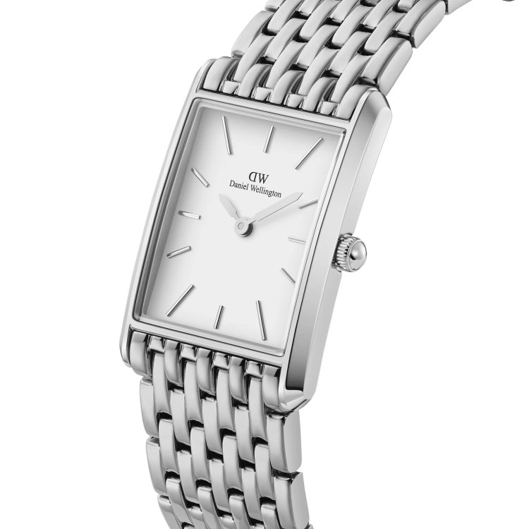 DANIEL WELLINGTON Bound 9-Link Silver Stainless Steel Bracelet
