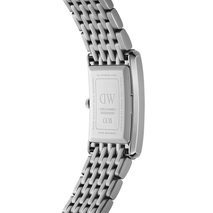 DANIEL WELLINGTON Bound 9-Link Silver Stainless Steel Bracelet