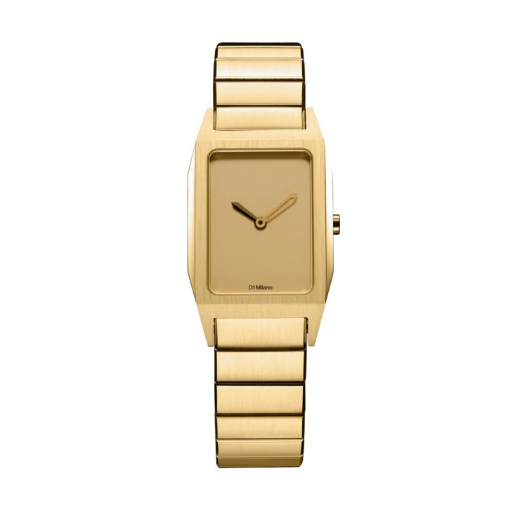 D1 MILANO AURA 23MM STUDIO 73 Gold Stainless Steel Bracelet