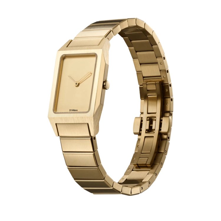 D1 MILANO AURA 23MM STUDIO 73 Gold Stainless Steel Bracelet