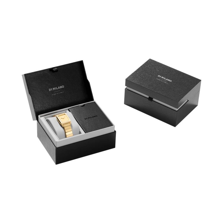 D1 MILANO AURA 23MM STUDIO 73 Gold Stainless Steel Bracelet