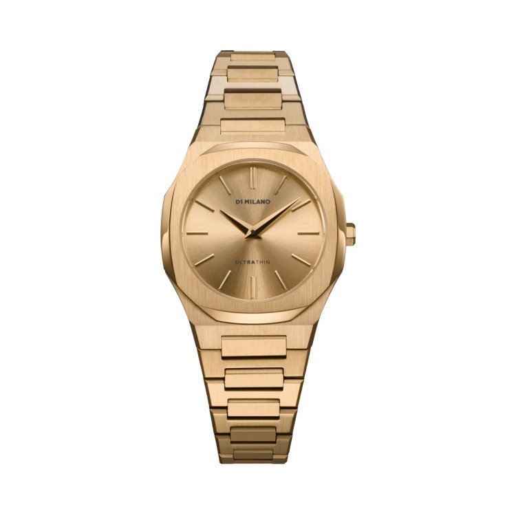 D1 MILANO ULTRA THIN 30MM ZEPHYR GOLD Stainless Steel Bracelet