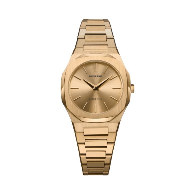 D1 MILANO ULTRA THIN 30MM ZEPHYR GOLD Stainless Steel Bracelet