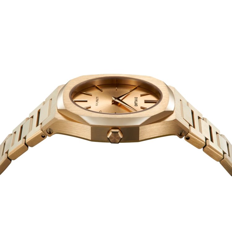 D1 MILANO ULTRA THIN 30MM ZEPHYR GOLD Stainless Steel Bracelet