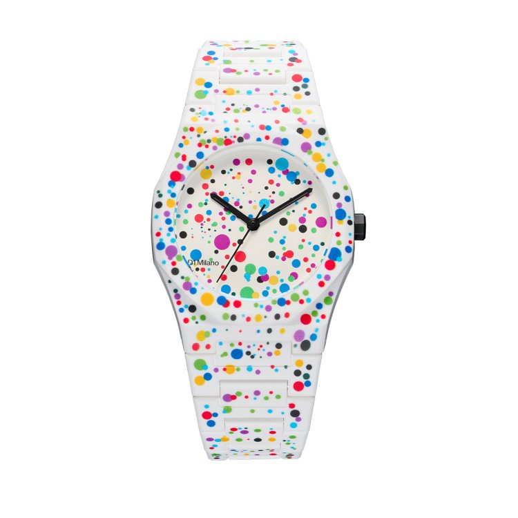 D1 MILANO POLYCARBON DOTS 37MM Polycarbon Bracelet