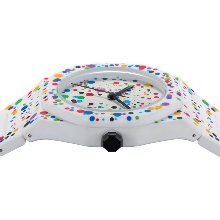 D1 MILANO POLYCARBON DOTS 37MM Polycarbon Bracelet