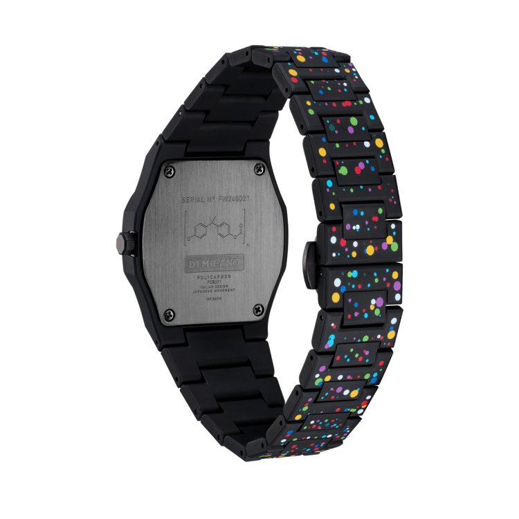 D1 MILANO POLYCARBON DOTS 37MM Polycarbon Bracelet