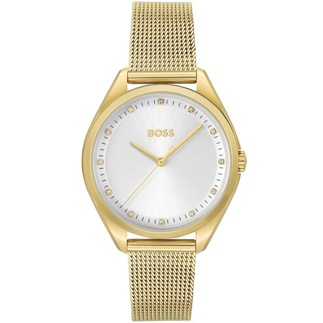 BOSS Saya Gold Stainless Steel Bracelet