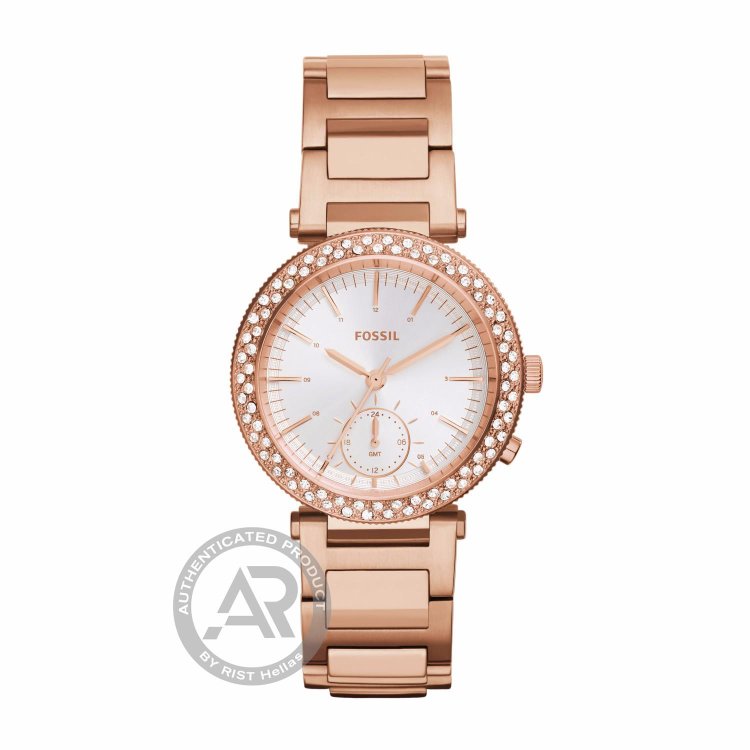 FOSSIL Urban Traveler Rose Gold Stainless Steel Bracelet