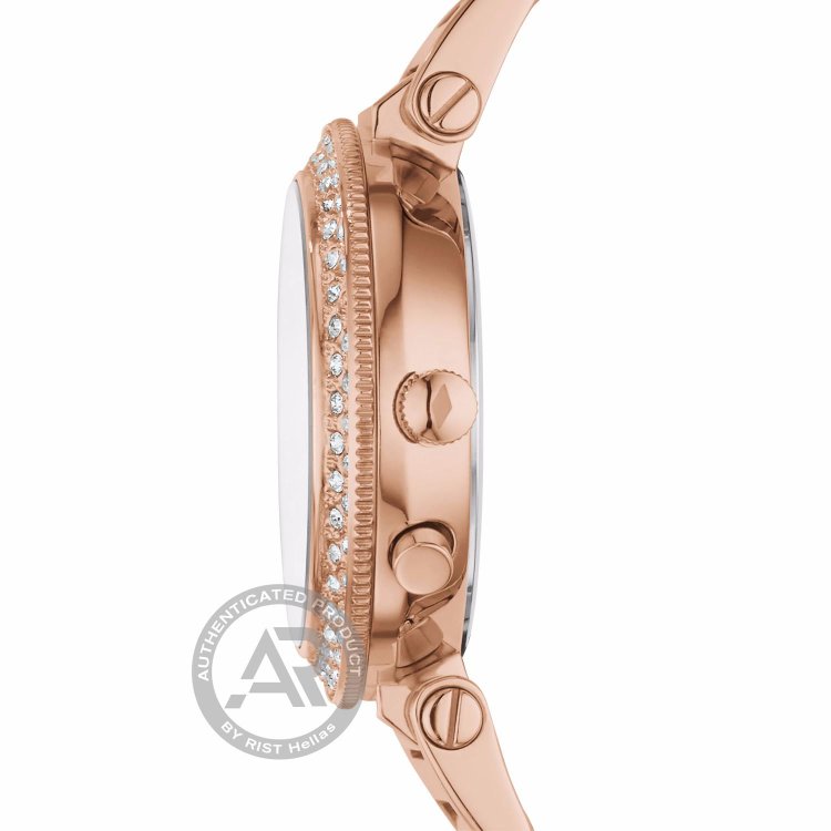 FOSSIL Urban Traveler Rose Gold Stainless Steel Bracelet
