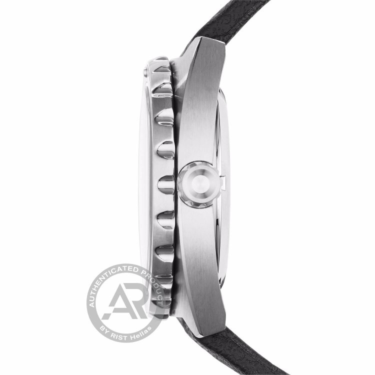 FOSSIL Breaker Black Rubber Strap