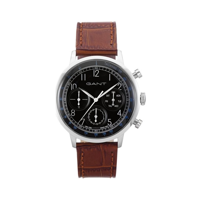 Gant Calverton Multifunction Brown Leather Strap