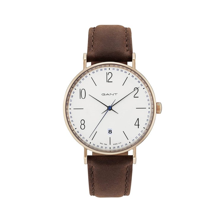 GANT Detroit Brown Leather Strap