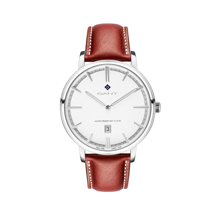 GANT Naples Brown Leather Strap