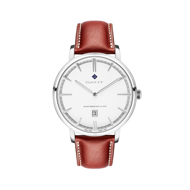GANT Naples Brown Leather Strap