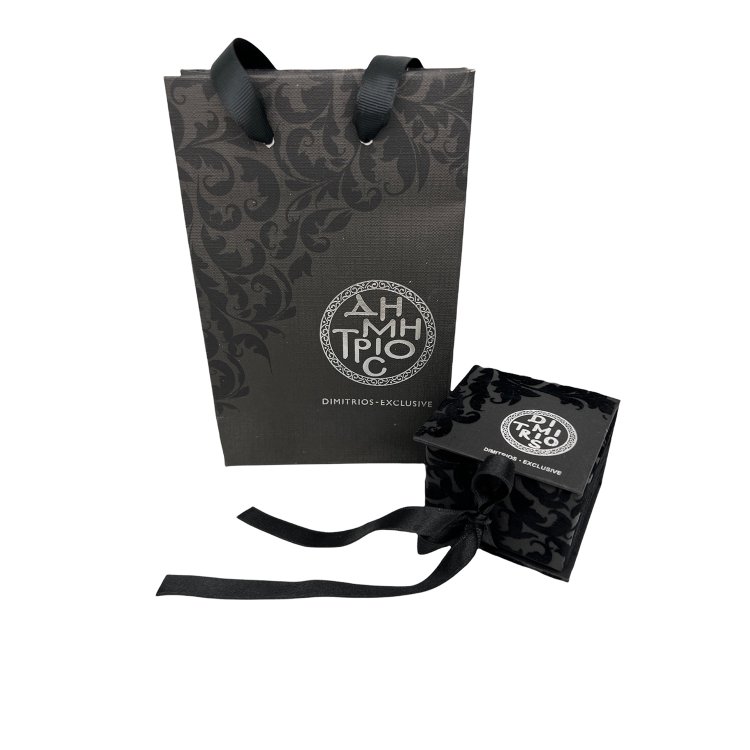 DIMITRIOS EXCLUSIVE JASMINE Silver 925 Goldplated Bracelet Reversible with Swarovski Crystals