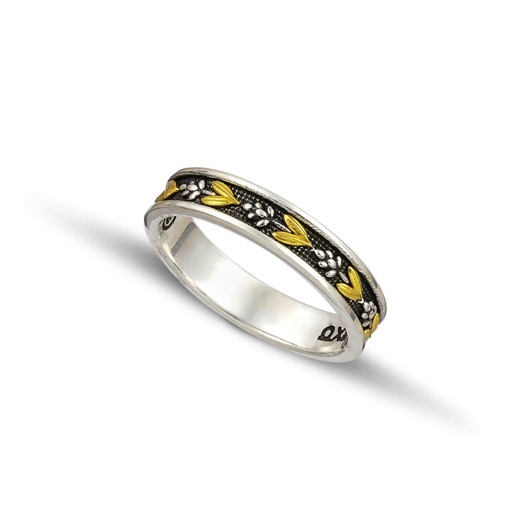DIMITRIOS EXCLUSIVE Silver 925 Two Tone Ring