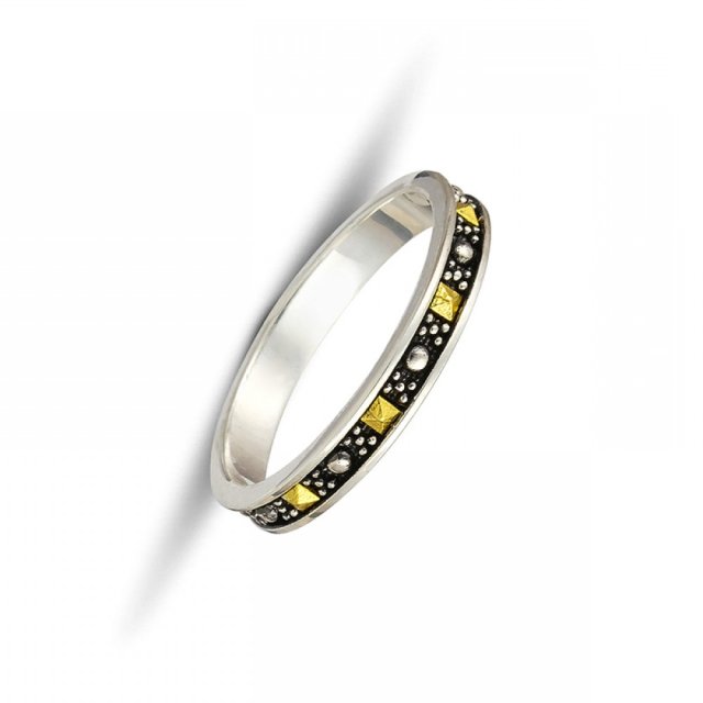 DIMITRIOS EXCLUSIVE Silver 925 Two Tone Ring