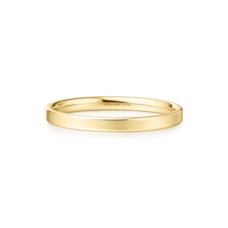 ANIA HAIE Gold 2mm Smooth Band