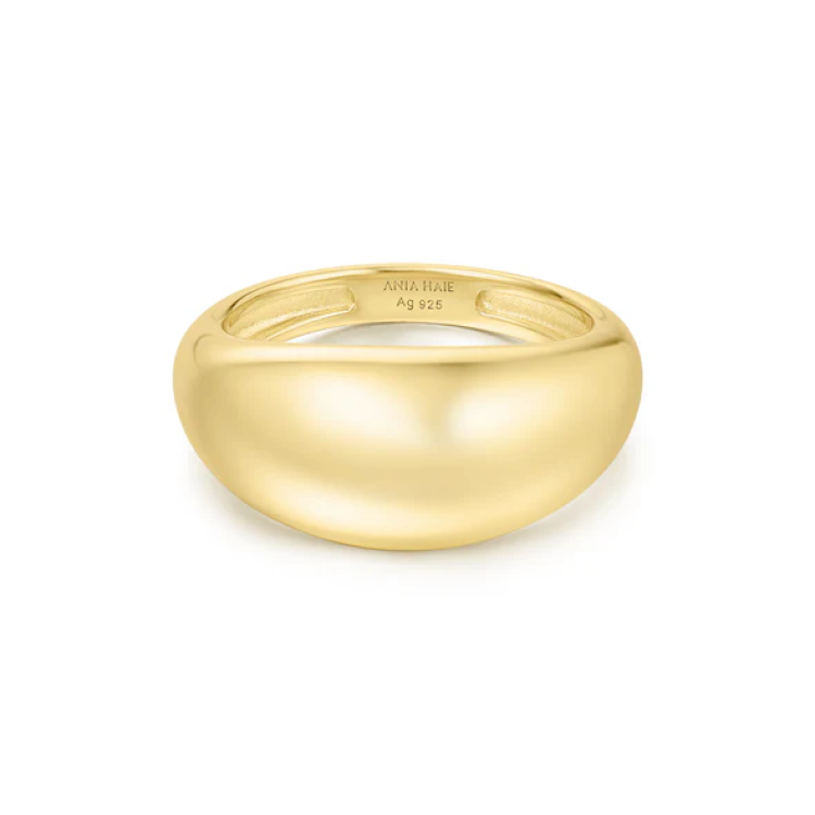 ANIA HAIE Gold Bold Dome Ring