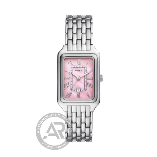 FOSSIL Raquel Three Hand Date Stainless Steel Bracelet