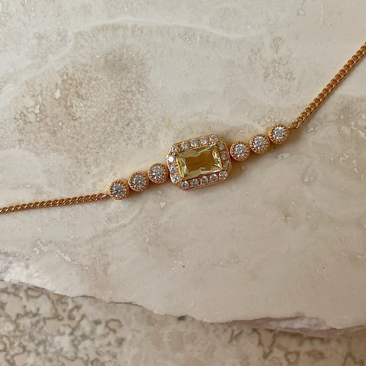 24KAE Bracelet with Magic Stone